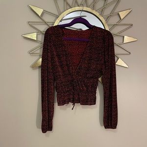 Zara Peasant Top